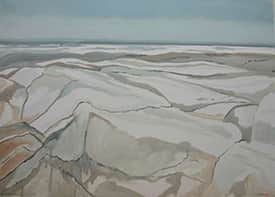 Original Oil On Paper Paintings